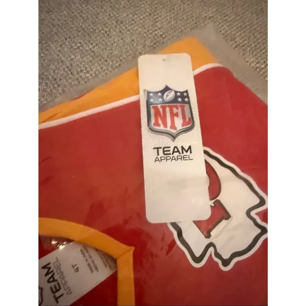 Old Navy Red Kansas City Chiefs Graphic Mesh Dress